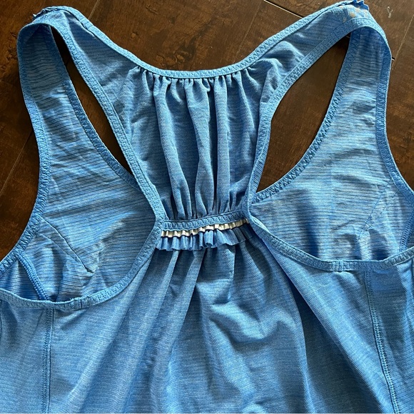 Lululemon Athletica Blue Racerback Tank Top 6 - Picture 4 of 6